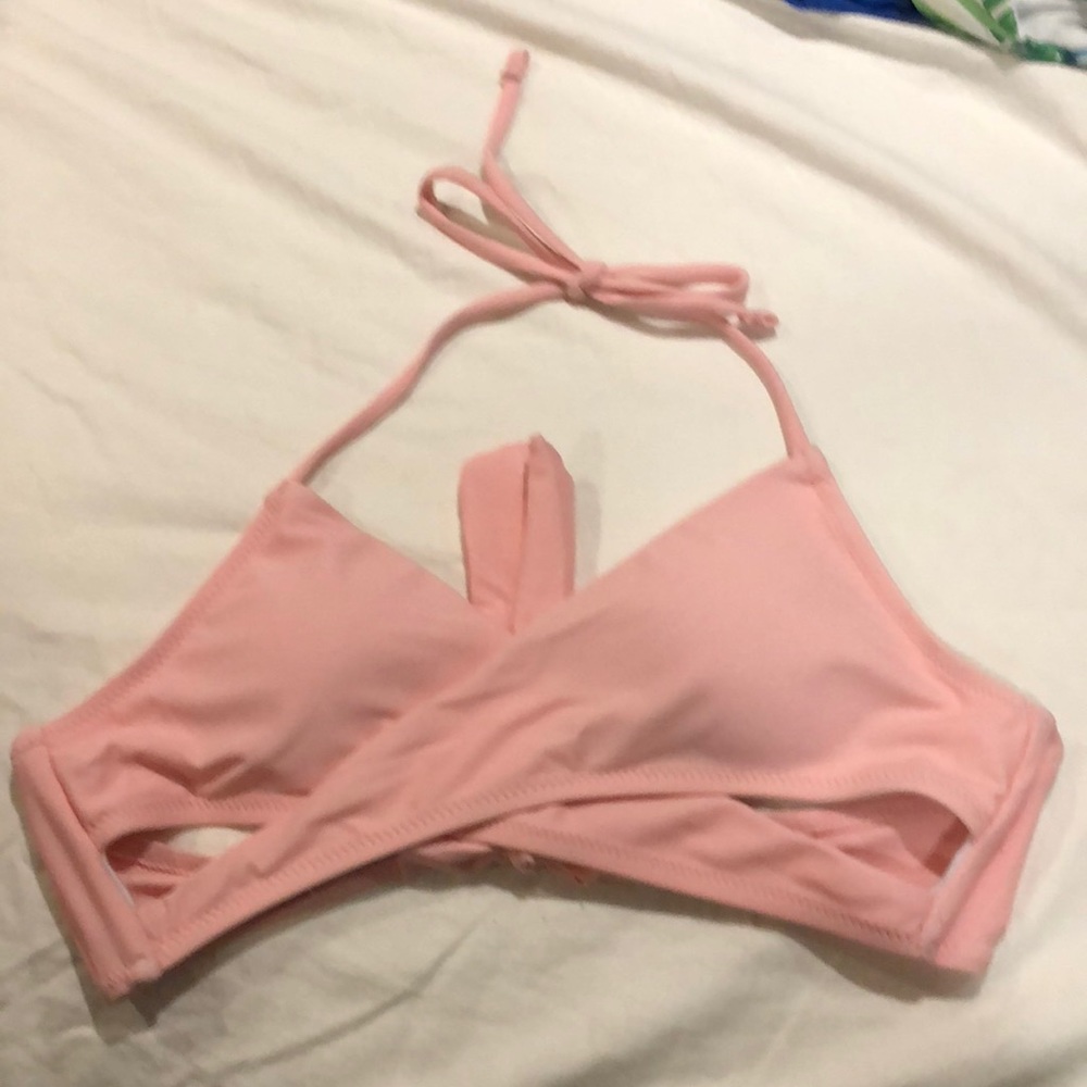Blush pink bikini 2 piece swimsuit
